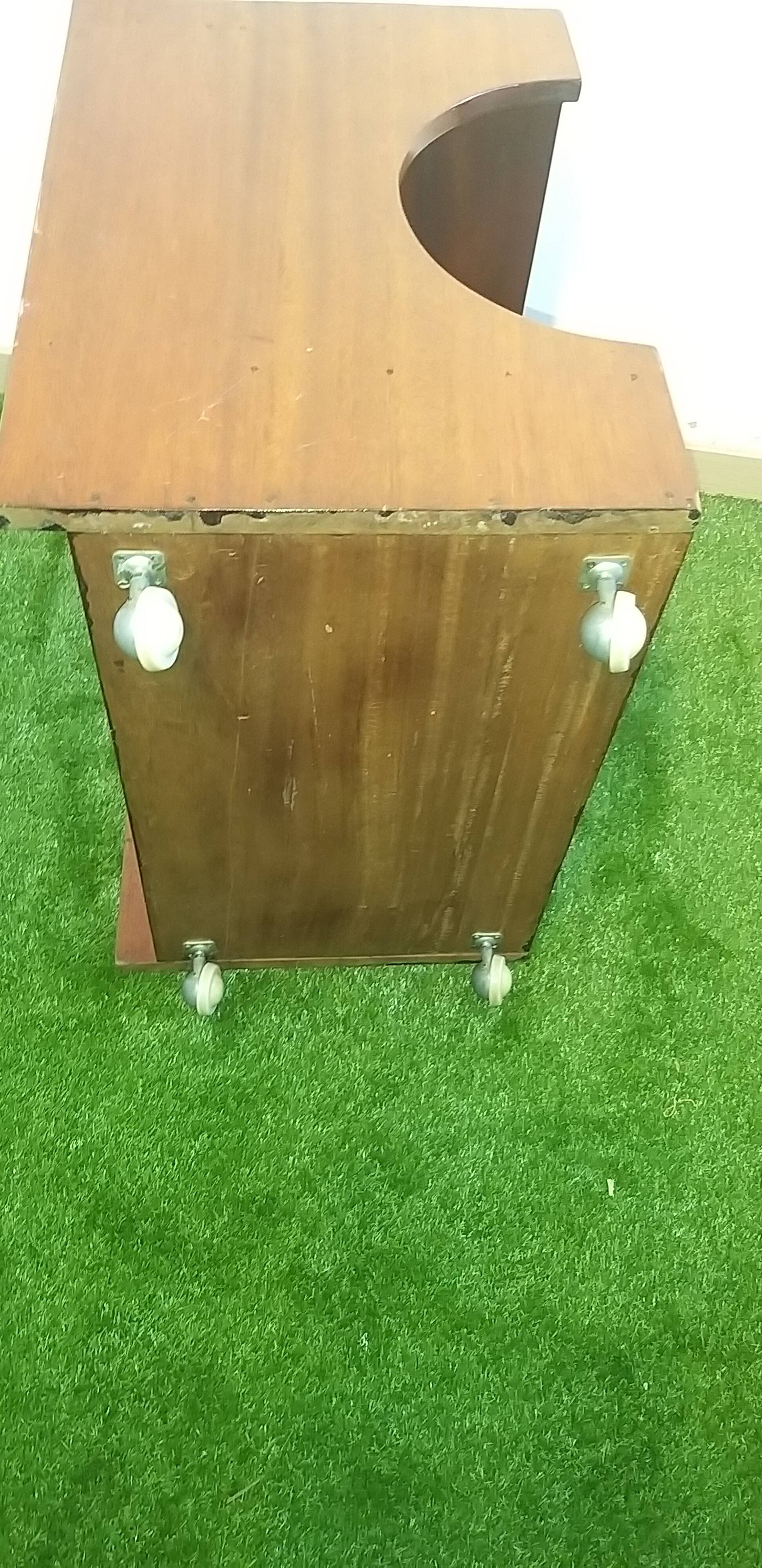 Scandinavian rosewood bar