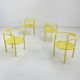 Set of 4 Locus Solus chairs by Gae Aulenti for Poltronova, 1960