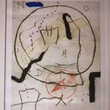 Contemporary art - Lithograph Richard Texier