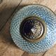 Antique glass and bronze ceiling light by Maison L.GAU