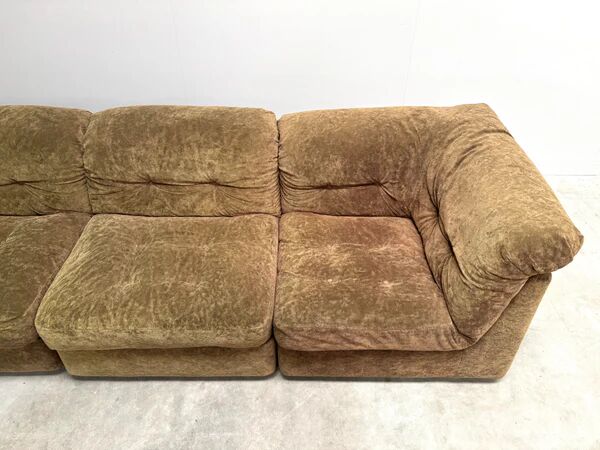 Vintage modular elements sofa, 1970s