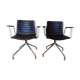 designer brown leather armchairs