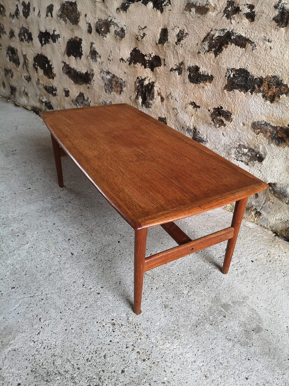 Scandinavian teak coffee table circa 1960