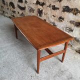 Scandinavian teak coffee table circa 1960