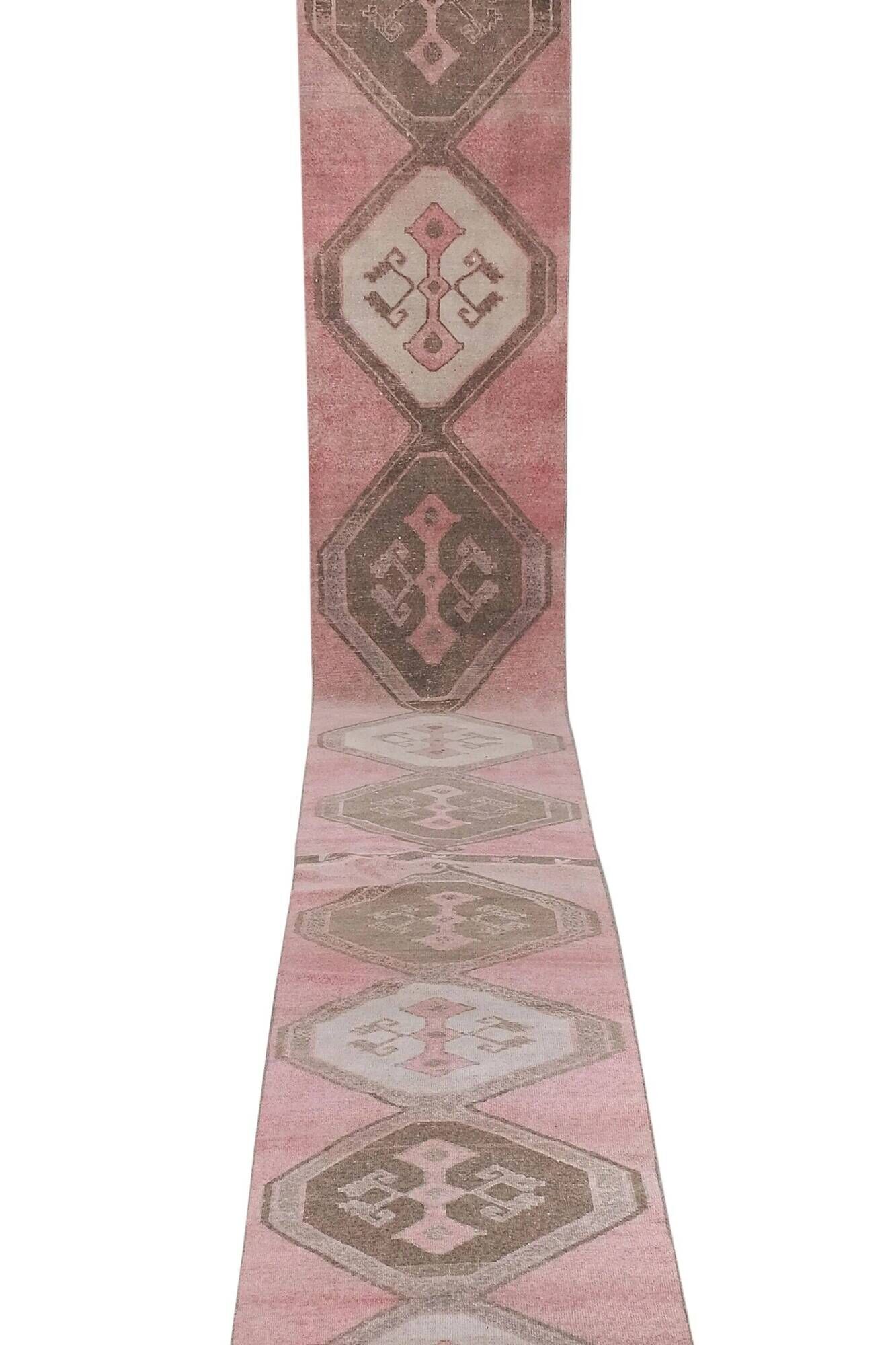 Tapis de couloir turc vintage
