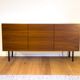 Midcentury walnut sideboard, 1970s