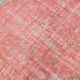 7x9 Turkish Soft Red Bordered Rug, 220x272 Cm