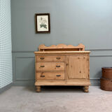Large English chest of drawers (renovated)