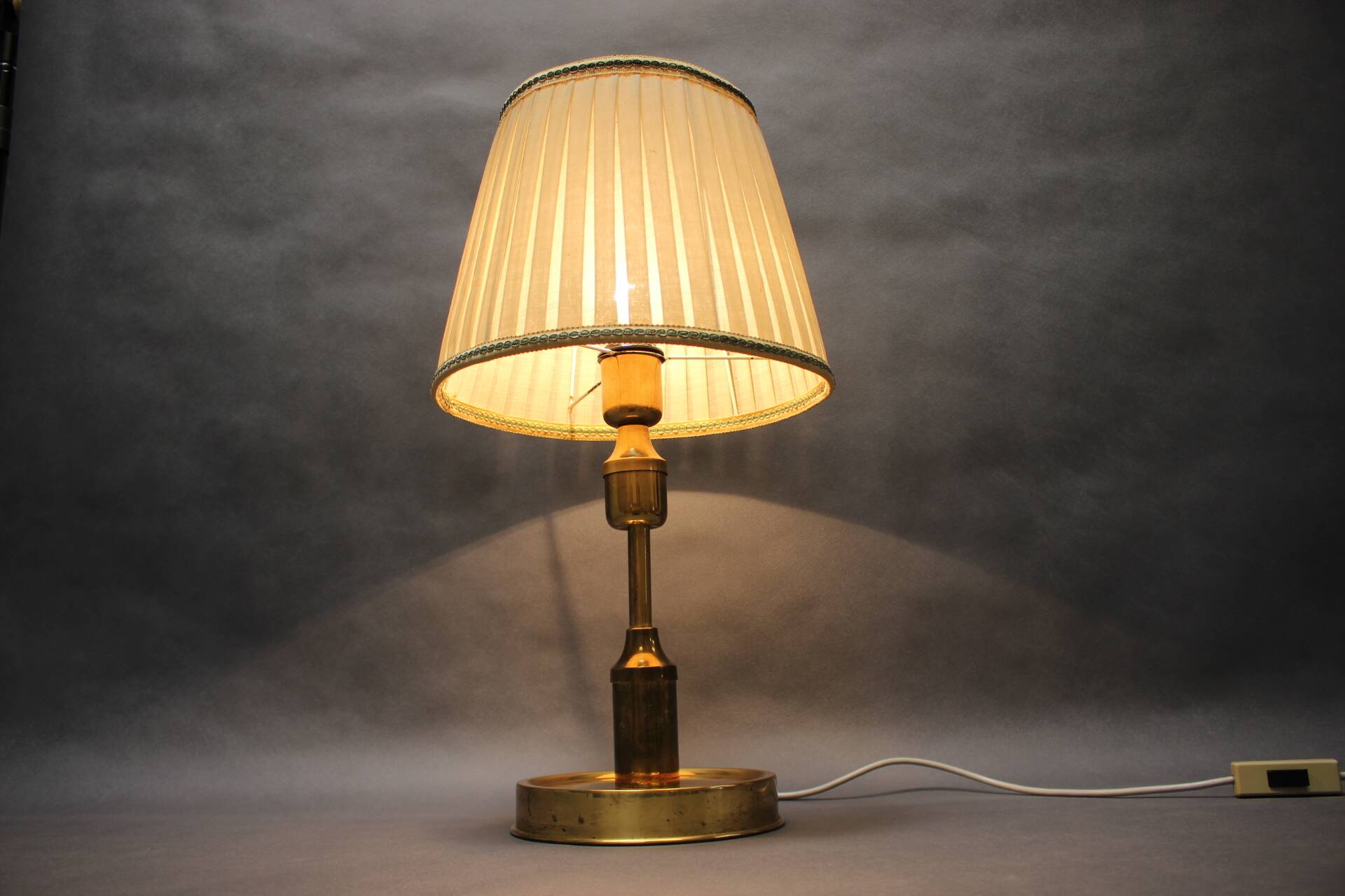 Mid-Century Brass Table Lamp, Germany, 1960s