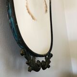 Miroir ancien en métal