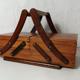 Travailleuse en bois vintage