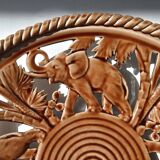 Art Deco Openwork Braided Elephant Cup