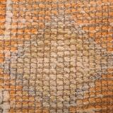 2x12 Long Narrow Orange Vintage Runner Rug, 75x378Cm SK 18494 FREE SHIPPING