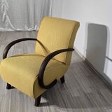 Art deco armchair by Jindrich Halabala, 1940s