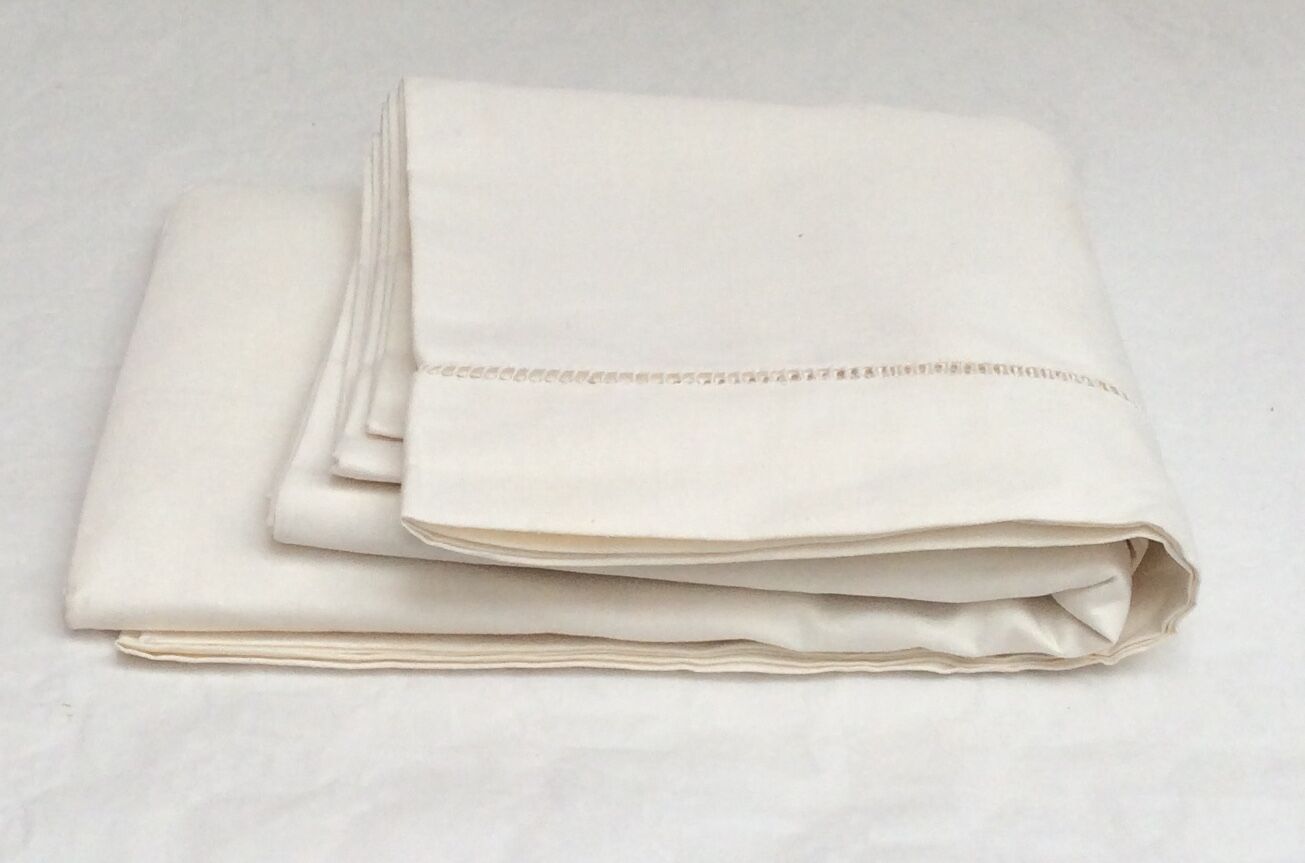 Cotton / pure linen sheet around the 1980