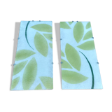 Paire d'appliques Gyllen en verre