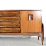 Very Rare Vintage Midcentury Elliots Of Newbury Afromosia Sideboard.
