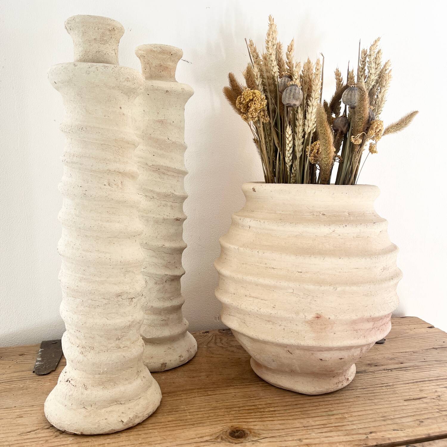 Tamegroute terracotta vase