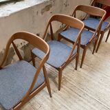 6 chairs by Johannes Andersen
