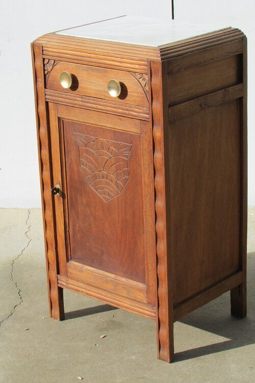 Small buffet, oak confectioner, art deco