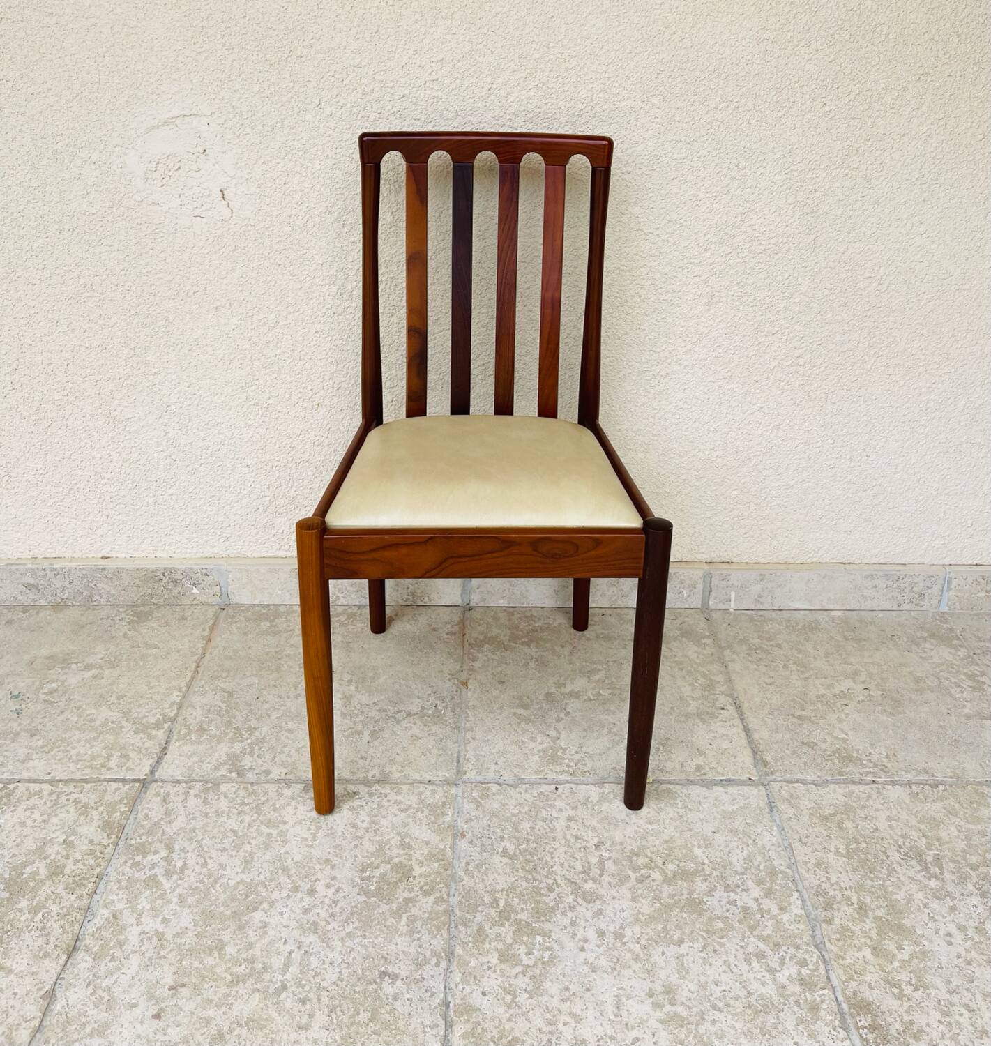 chaise scandinave en palissandre 1960