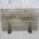 Vintage smoked glass and bronze fire screen by Anton Prinner