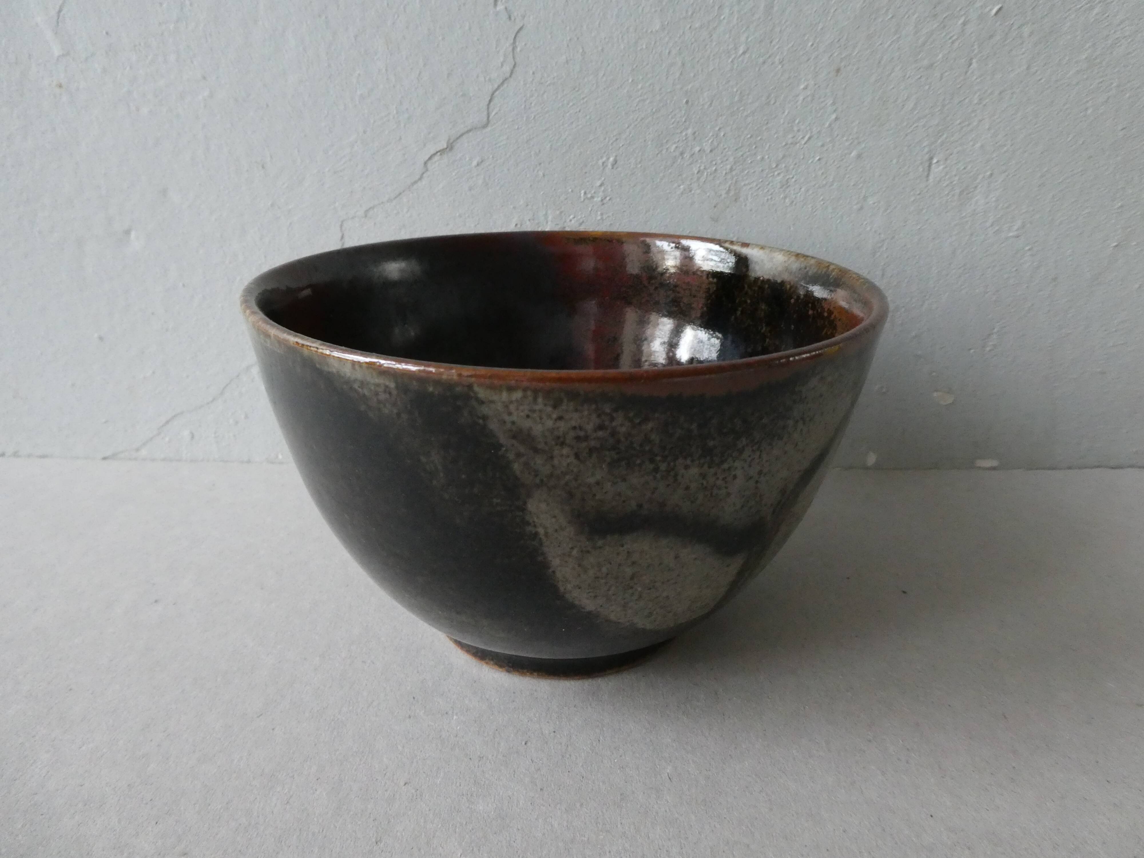 Isabelle Roger and Pierre Bernier vernissé sandstone bowl