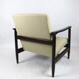 Beige Boucle GFM-142 Armchair by Edmund Homa, 1970s