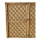 Armoire en rotin vintage