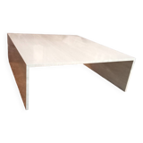 Travertine coffee table