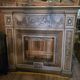 Very important plaster fireplace signed Fontés.