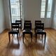6 Christian Liaigre dining room armchairs