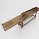 Industrial Oak Workbench with Exceptional Patina, Belgium ca. 1850