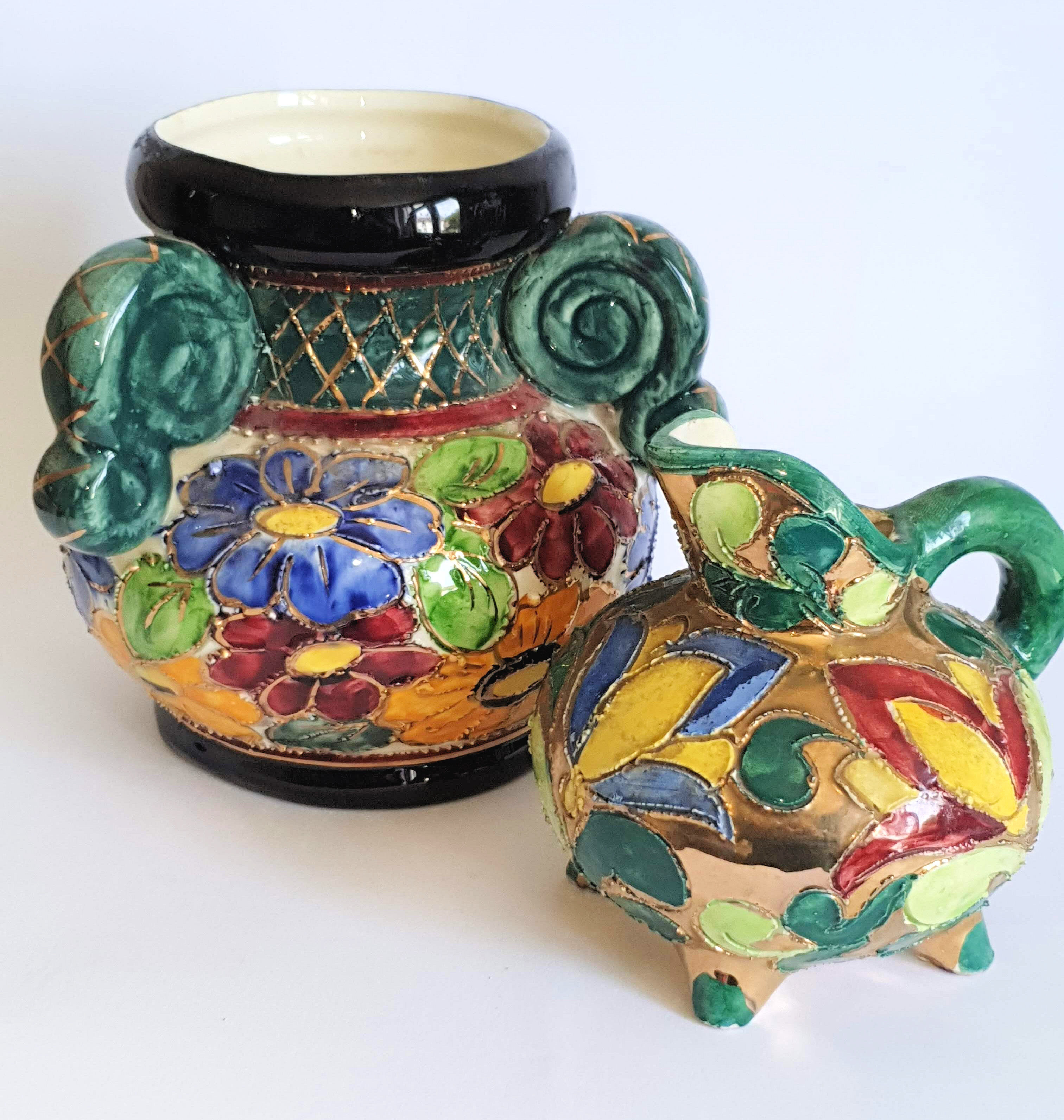 Ceramic vase by Vallauris