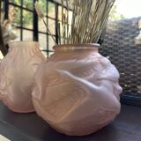 Art Deco glass ball vase