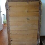 Miroir XIXème en stuc doré H 142 cm