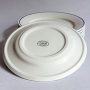 Set of six dessert plates - Faïencerie de Gien - Vintage