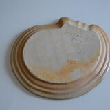 Flamed stoneware dish