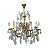 Vintage bronze chandelier