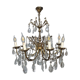 Vintage bronze chandelier