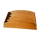 Honey wooden mail rack