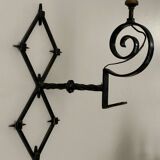Wrought iron wall lights from the 60s