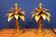 Pair of palm tree lamps in Jansen style