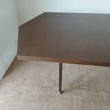 270 cm Grande table imposante Alain Richard hexagonal