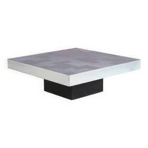 Table basse en aluminium