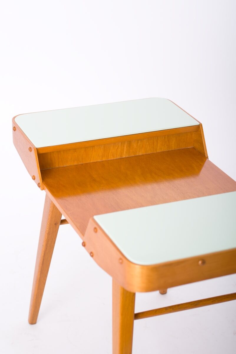 Midcentury Czech side table, 1960s