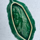 Leaf-shaped dish