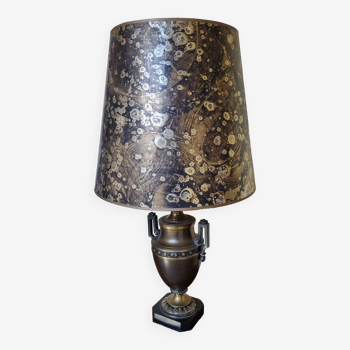 Old lamp Empire late nineteenth bronze