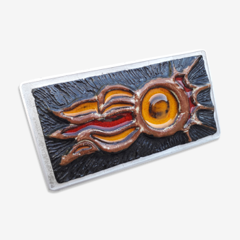 Poignée de porte céramique vintage - Belgique - Juliette BELARTI années 60's