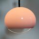 Mid-century purple plastic hanging lamp Harvey Guzzini for Meblo, 1970s